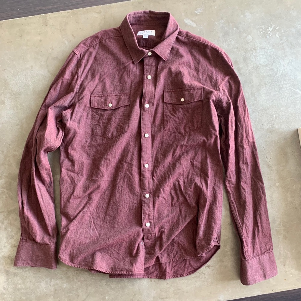 Barney’s New York men’s causal button up